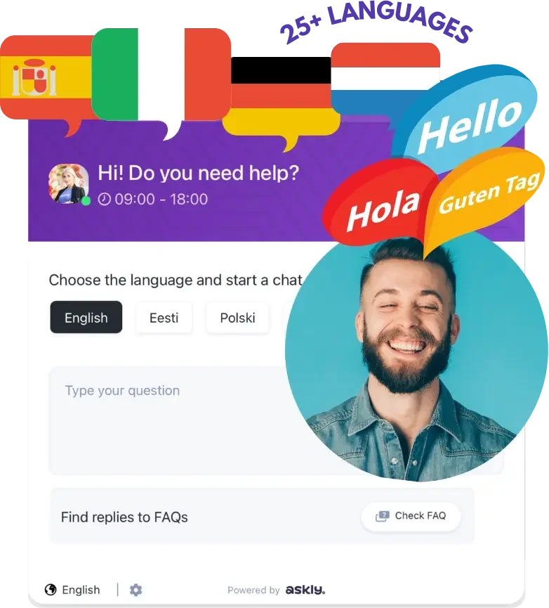 Multilingual AI Chat